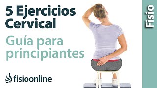 5 Ejercicios fáciles para cervicales  GUIA PARA PRINCIPIANTES [upl. by Riordan162]