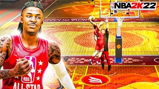 JA MORANT quotSLASHING PLAYMAKERquot BUILD is UNSTOPPABLE w INSANE CONTACT DUNKS in NBA 2K22 BEST BUILDS [upl. by Nnylatsyrc398]