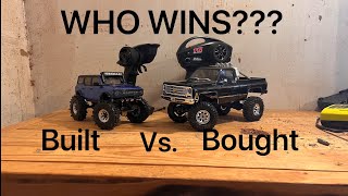 Battle Of The Mini Crawlers TRX4m HighTrail vs SCX24 Bought vs Built Who Wins [upl. by Bilow]