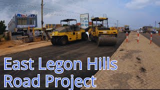 East Legon hills Road Construction Project From Police City [upl. by Poulter]