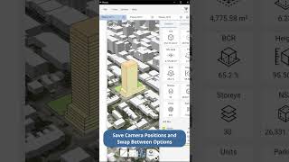 Feasibility studies in Revit with ease  save and manage camera positions [upl. by Murry960]