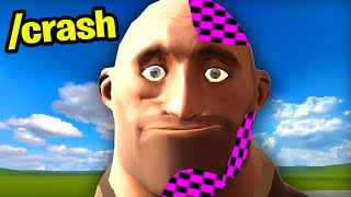 CRASHING Players on Gmod [upl. by Sezen797]