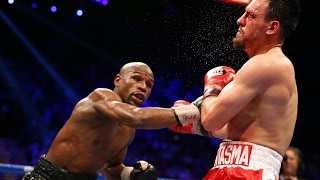 Mayweather vs Guerrero Highlights [upl. by Sanfourd]