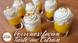 Verrines Speculoos Citron Chantilly  Recette Facile [upl. by Demahum]