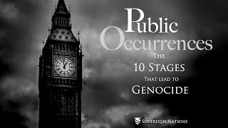 The 10 Stages That Lead to Genocide  Public Occurrences Ep 120 [upl. by Aicenek]