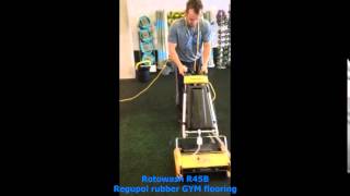 Steam It  Rotowash R45B Floor Scrubber Demonstration [upl. by Fillander]