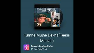 Movie Teesri Manzil Song Tumne Mujhe Dekha [upl. by Ahrat]