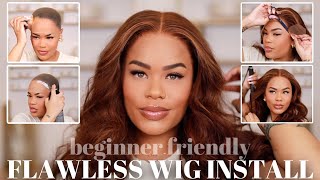 beginner friendly flawless wig install ft hairvivi  arnellarmon [upl. by Yrollam]