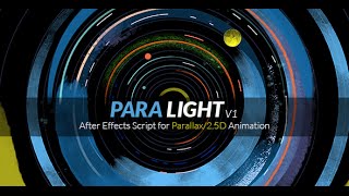 ParaLight  After Effects Script for 25D Parallax Animation [upl. by Drauode]