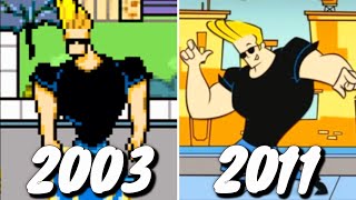 Evolution Of Johnny Bravo Games 20032011 [upl. by Hagai194]