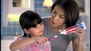 Kids remember to brush your teeth with Colgate Maximum Cavity Protection to keep cavities away [upl. by Lenahc]