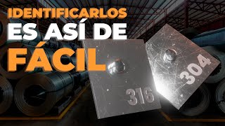 Tipos de Acero Inoxidable ¡Aprende a identificarlos 👀 [upl. by Itak96]