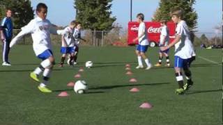 Soccer Training  Passing Drills 1 [upl. by Livesay315]