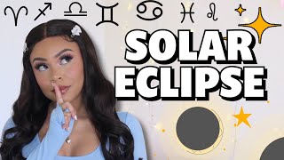 What The ARIES SOLAR ECLIPSE Means For Your Zodiac Sign 💫☄️🌑  Predictions [upl. by Emeric101]