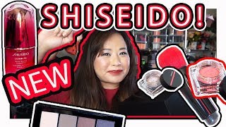 NEW SHISEIDO MAKEUP AND SKINCARE FIRST IMPRESSIONS [upl. by Leahey]