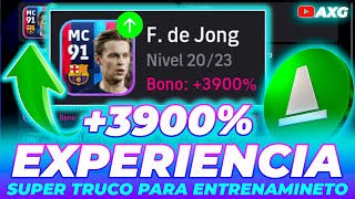 SUPER TRUCO eFootball 🔥 AUMENTA LA EXPERIENCIA DE TUS JUGADORES 🔥 FUNCIONA Mobile PC y Consola ✅ [upl. by Webb618]