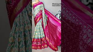 Pochampally ikkat sarees with price  wholesale price  Direct from weavers designdesgin [upl. by Phi]