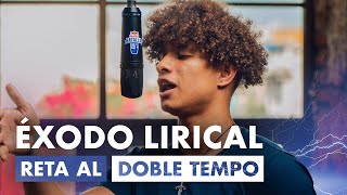 ÉXODO LIRICAL RETA AL DOBLE TEMPO  Red Bull Batalla 2023 [upl. by Netti179]