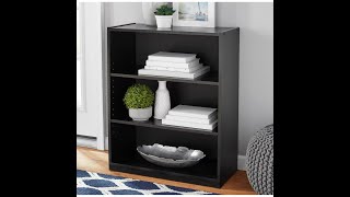 Mainstays 3Shelf Bookcase Guided Assembly [upl. by Annoeik]