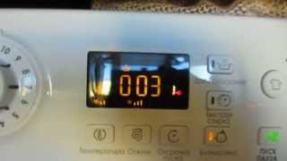 Hotpoint Ariston WMSG 7106B CIS quotПОЛОСКАНИЕ И ОТЖИМquot [upl. by Akissej769]