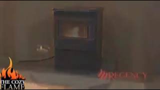 Regency Greenfire GF55 Pellet Stove [upl. by Esinet610]