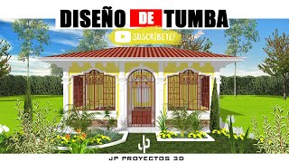 ⚪✅🌵Diseño de tumba al estilo guatemalteco  planos de tumbas familiares  Hermosa Tumba Colonial [upl. by Illil559]