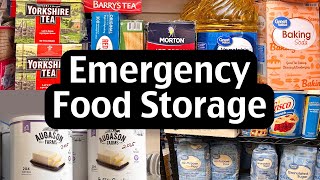 Stockpile Tour 75 Foods In My SECRET Emergency Food Storage Prepping Pantry [upl. by Jurkoic]