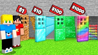 Porta de R100 R1000 e R1000000000 no Minecraft [upl. by Amihc]