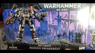 nemesis dreadknight warsuit conversation stream part 1 [upl. by Yelrebmik]