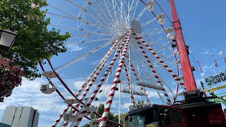 Kermis Hoorn 2022 Transport en opbouw Deel 4 [upl. by Nospmoht]