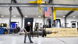 Laser Weld Turbine Rotor Repair [upl. by Anirb]