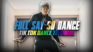 Say So Complete Tik Tok Dance Tutorial  Full Say So Dance Tutorial  LordHec [upl. by Amandi872]