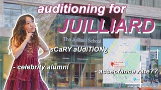 MY JUILLIARD AUDITION 2020 no sat application tuition [upl. by Dinny]