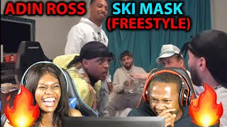 ADIN ROSS amp SKI MASK The SLUMP GOD FREESTYLE REACTION [upl. by Ainahpets694]