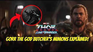 Gorr The God Butchers Minions In New Asgard Explained  Thor Love And Thunder [upl. by Fagan]