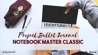 Leuchtturm1917 A4 Unboxing and Project Bullet Journal [upl. by Ima]