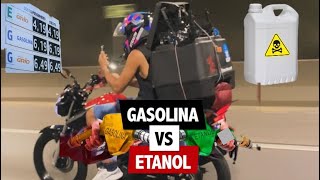 Consumo Factor 150  Etanol vs Gasolina Aditivada [upl. by Nork]