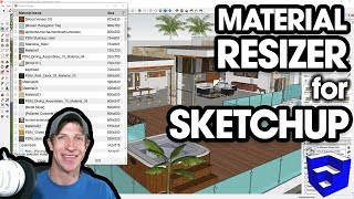 Material Resizer for SketchUp [upl. by Solley]