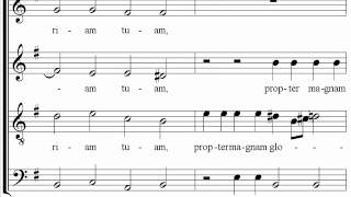 Vivaldi  Gloria  5  Propter magnam gloriam  The 16 [upl. by Onairot952]