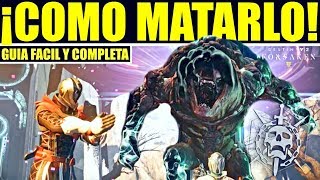 Destiny 2  Cómo Matar a Morgeth  Guía de Incursión Último Deseo [upl. by Nayrbo]