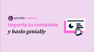 Cómo importar tu PPTx o Google Slides a Genially [upl. by Ella]