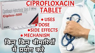 Ciprofloxacin Tablet  Ciplox 500 Ciprofloxacin किस काम आती हैं Ciprofloxacin Tablets ip 500mg Use [upl. by Ahcorb336]