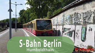 SBahn Berlin  der Bahnhof Humboldthain 4K [upl. by Tsugua58]