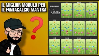 FANTACALCIO MANTRA IL MIGLIOR MODULO😍 CONSIGLI PER L ASTA [upl. by Charley]