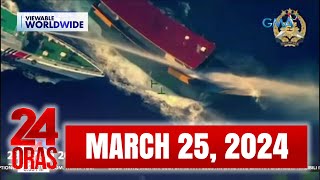 24 Oras Express March 25 2024 HD [upl. by Nagaem]