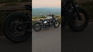 Custom Triumph Bobber [upl. by Refanej858]