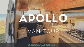 Sprinter 4x4 Van Conversion With Giant Kitchen TOUR [upl. by Sukin242]