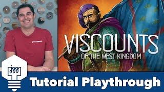 Viscounts of the West Kingdom  Tutorial Playthrough [upl. by Yarb92]