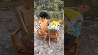 Wooden baby swing 😍 shorts ytshorts [upl. by Miran]