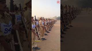 POLICE PARADE army telanaganapolice police militarytraining ncc policetraining ptckarimnagar [upl. by Ahsienet894]